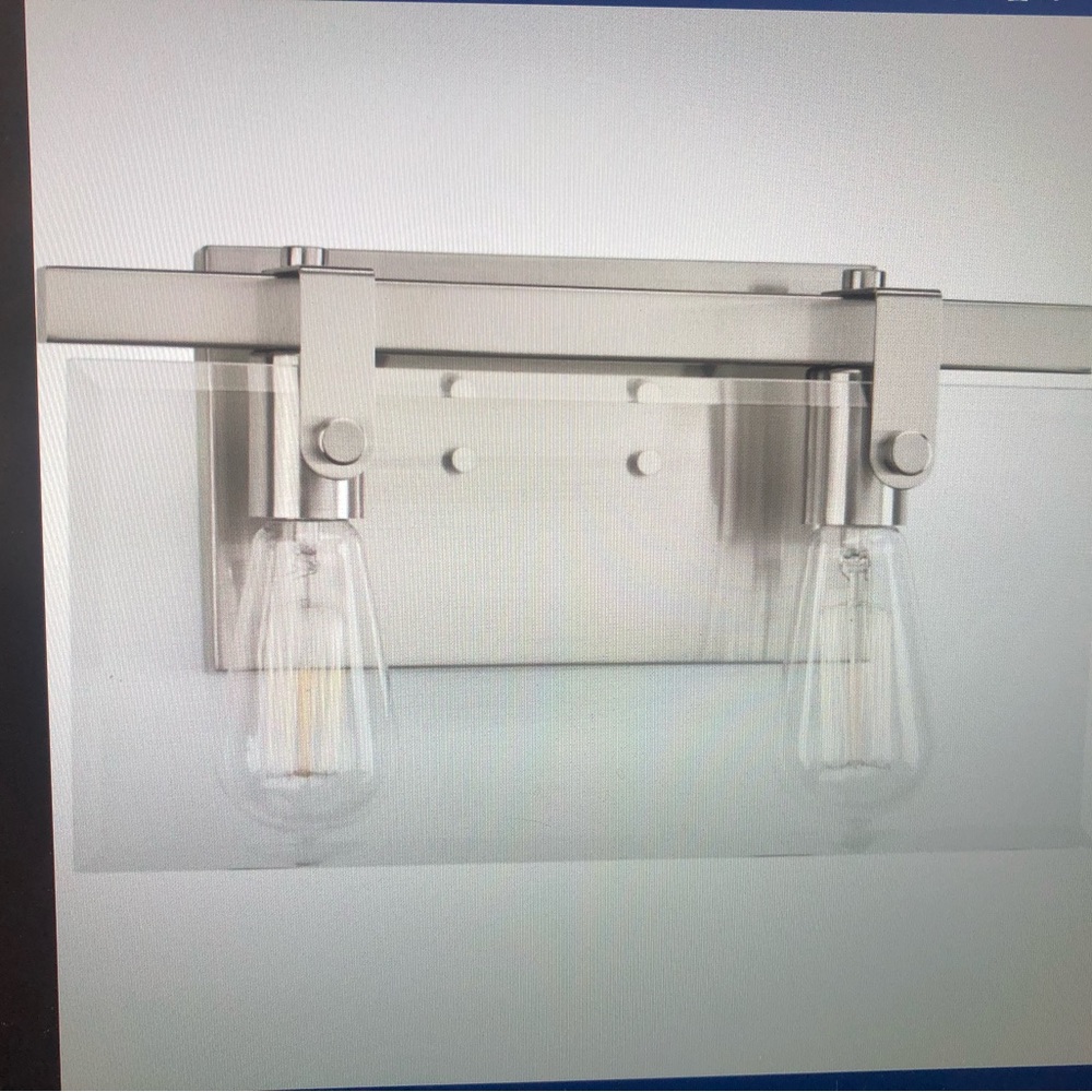 Progress Lighting Brushed Nickel Glayse Bath Anywhere In Home Garage She He Shed